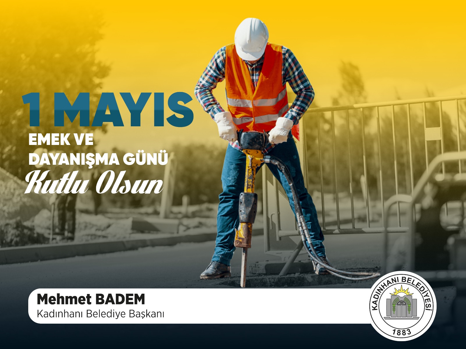 1 MAYIS İŞÇİ VE EMEKÇİNİN BAYRAMI KUTLU OLSUN 