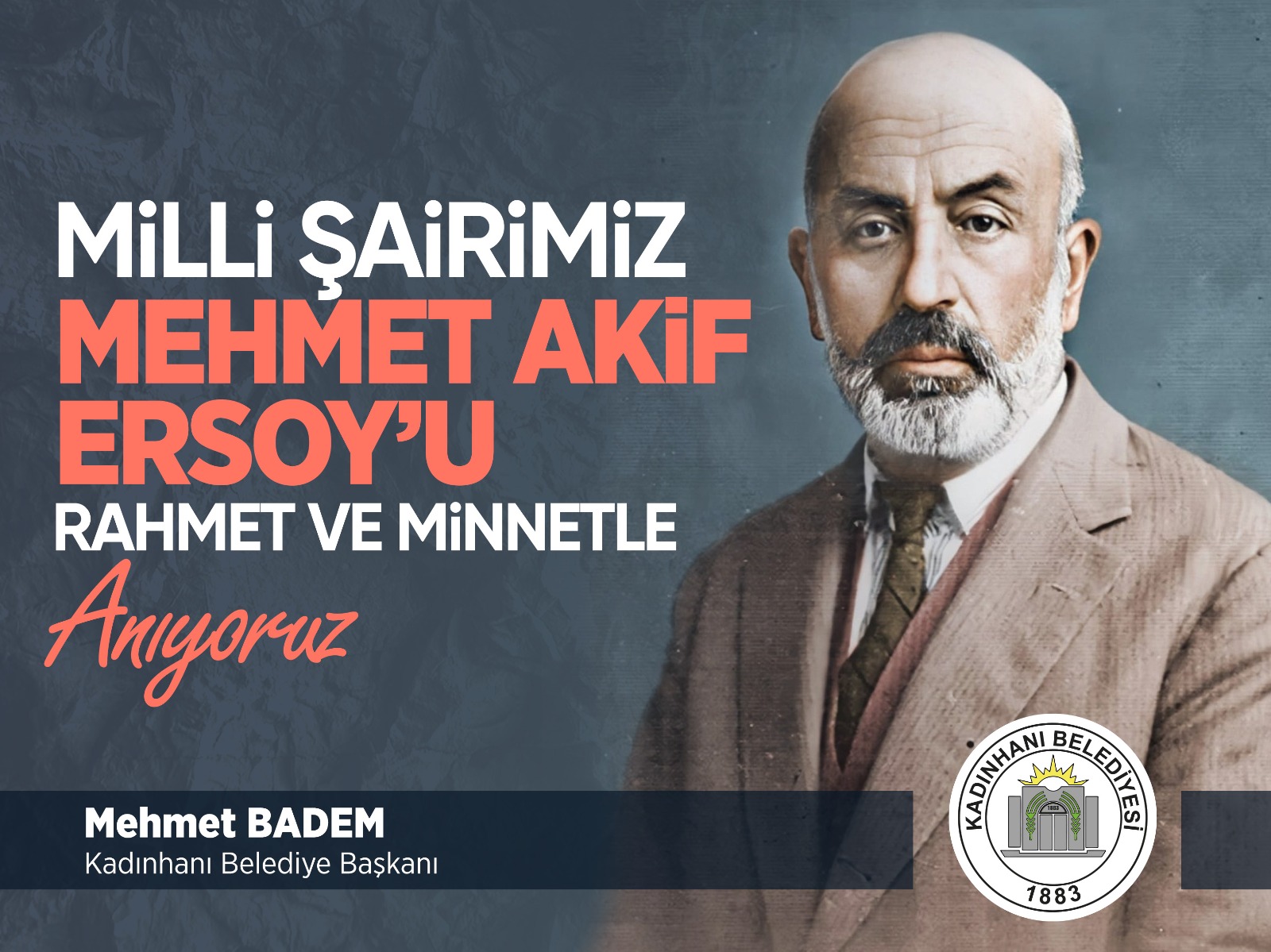 RAHMET VE MİNNETLE ANIYORUZ 