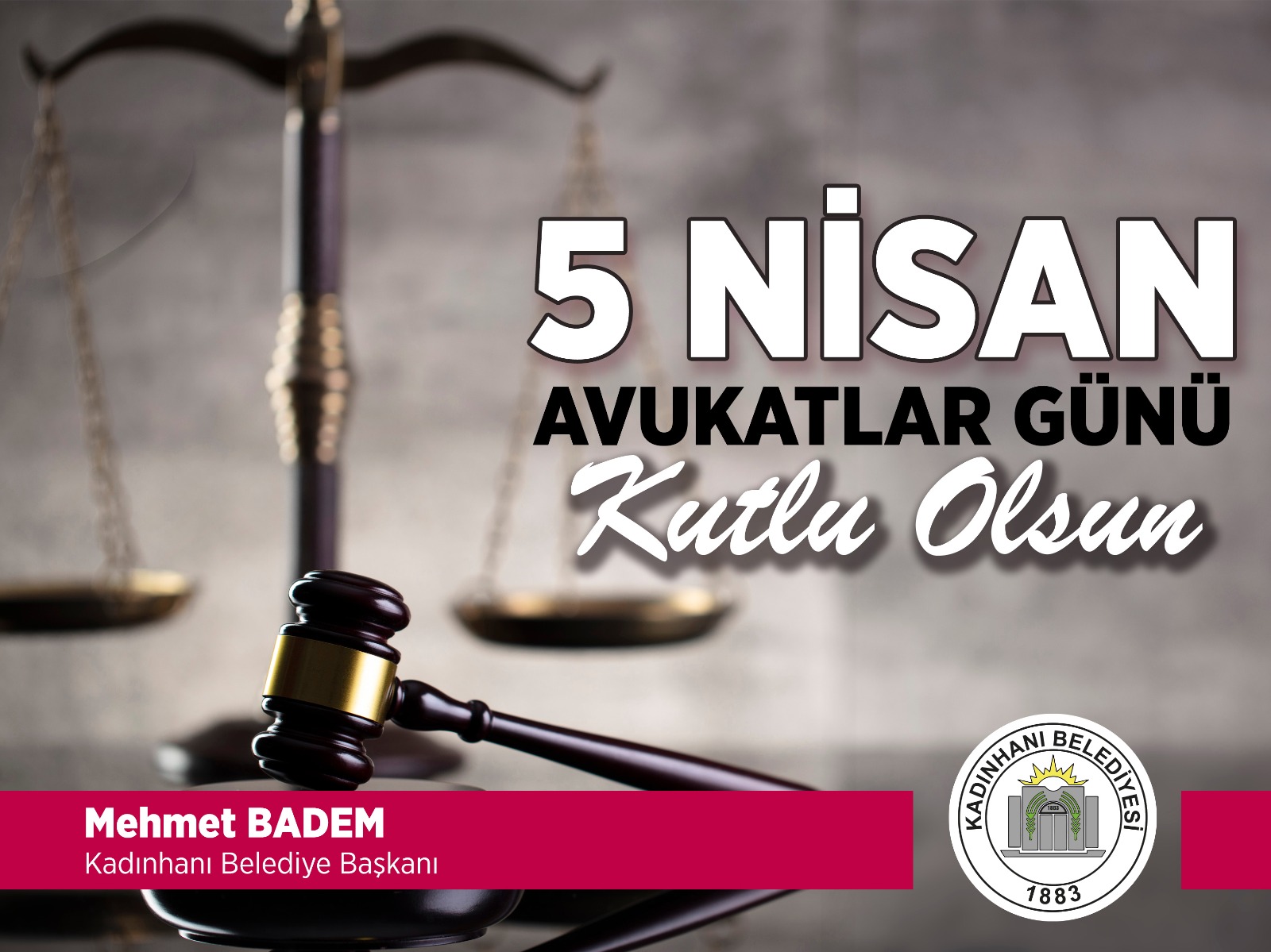 5 NİSAN AVUKATLAR GÜNÜ KUTLU OLSUN 