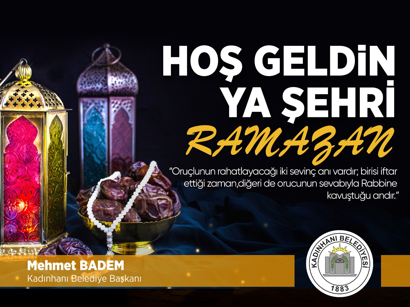 HOŞGELDİN YA ŞEHRİ RAMAZAN 