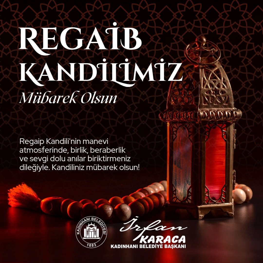 REGAİP KANDİLİMİZ MÜBAREK OLSUN 