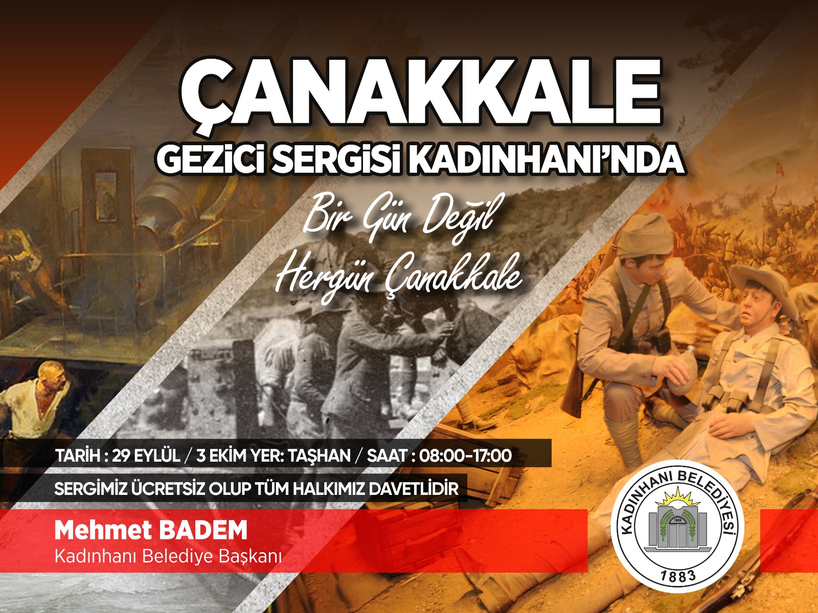 ÇANAKKALE GEZİCİ MÜZESİ KADINHANINDA 