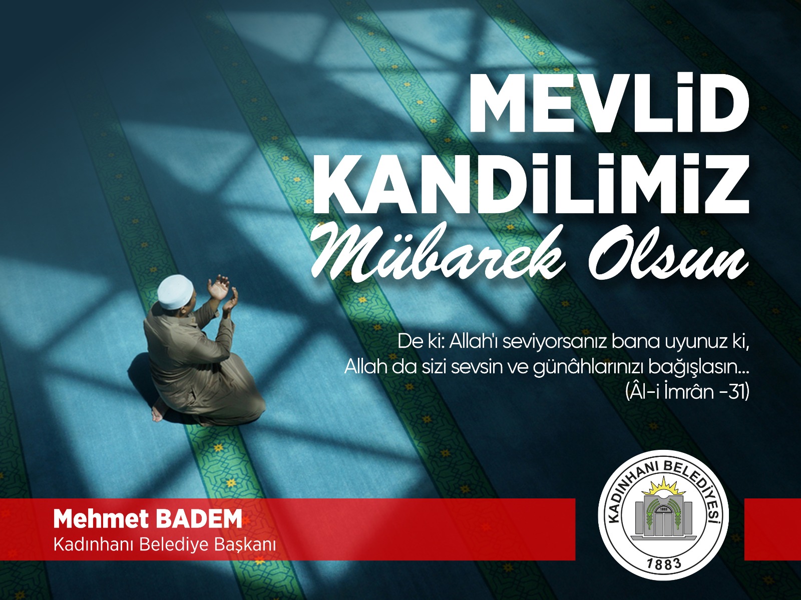 MEVLİD KANDİLİZ MÜBAREK OLSUN 