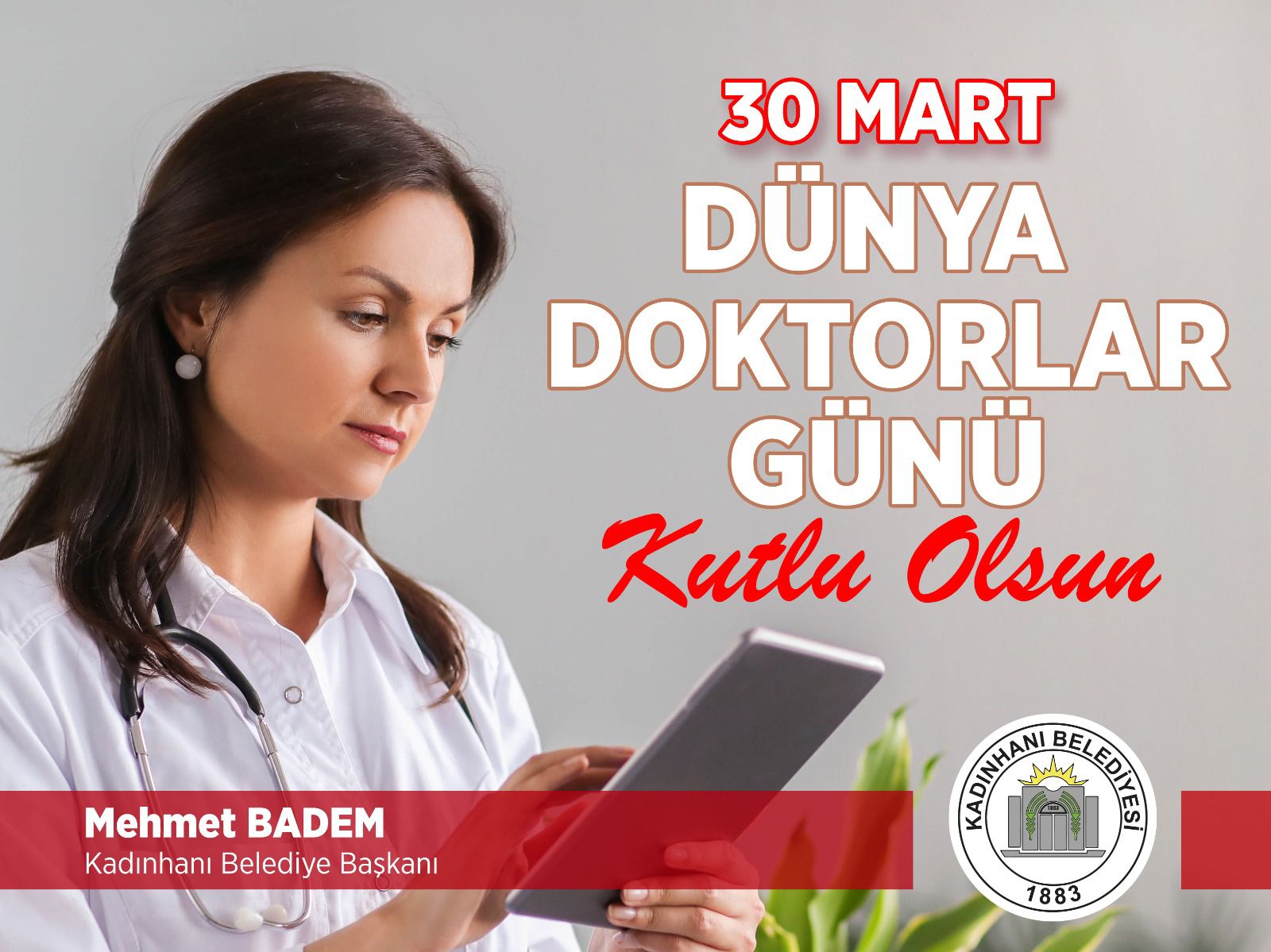 30 MART DOKTORLAR GÜNÜ KUTLU OLSUN 