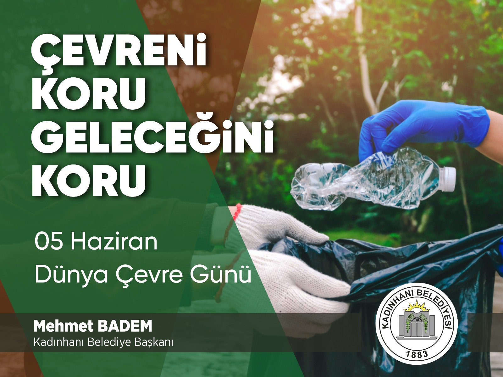 5 HAZİRAN DÜNYA ÇEVRE GÜNÜ 