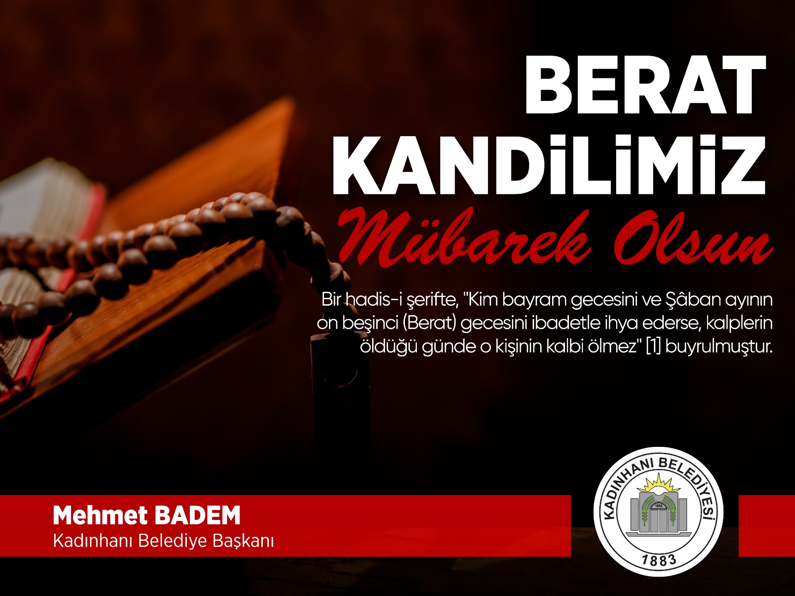 KANDİLİNİZ MÜBAREK OLSUN 