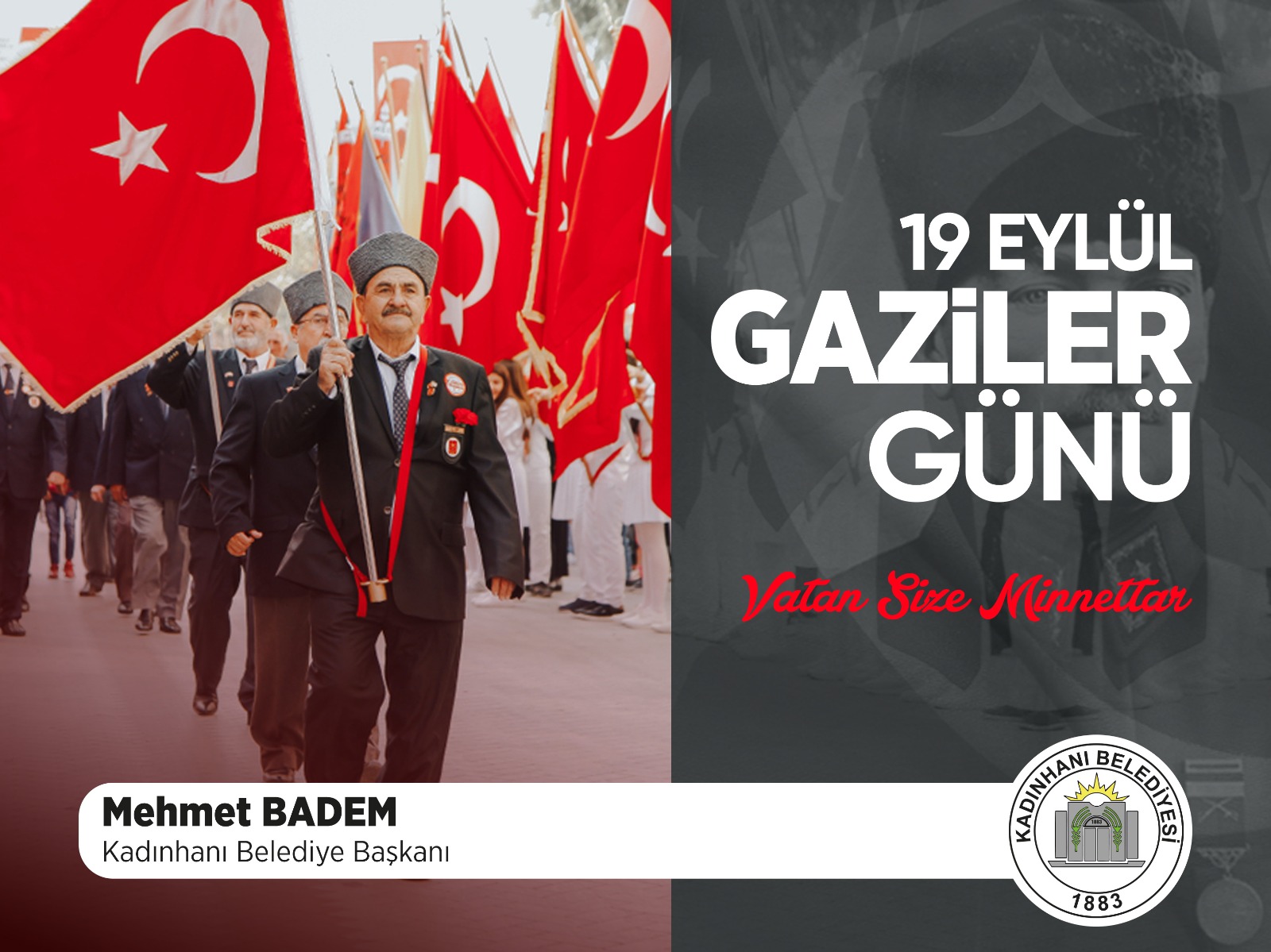 GAZİLER GÜNÜ KUTLU OLSUN 